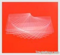 ultrathin quartz glass plate   0.05mm