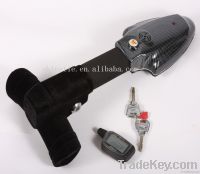 Transmitter anti-theft car alarm wheel lock