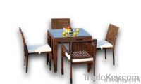 Corrent Rattan Dining Set