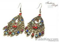 Antique Bohemian earrings, fashion silver earrings jewelry manufacture