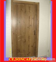 Interior wooden door
