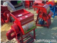 Combined corn sheller and thresher