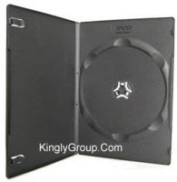 China automatic packing DVD case 7mm Single Black