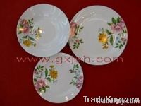 18pcs round dinnerware sets