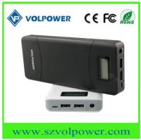 2017 hot new products P65 5v 9v 12v 24v Unique portable emergency external battery charger laptop power bank 20000mah
