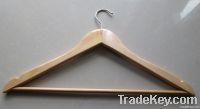 wooden hanger, suit hanger