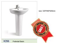 Sales promotion of pedestal basin