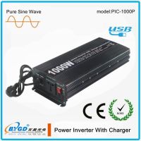 Pure Sine Wave Solar Inverter with Charger 1kw 12vDC to 220vAC Inverter