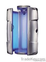 Vertical tanning beds
