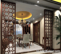 Decorative grille wall panel