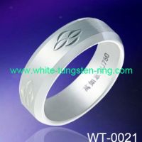 Newest Tungsten Ring White Tungsten Wedding Ring