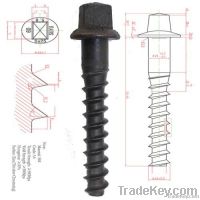 Screw spike UIC864-1 standard