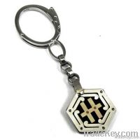 Gold-plated stainless steel Key Chain, key ring