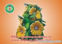 inflatable outdoor decoration with flower shape