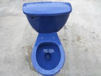 supply bule color  two-piece toilet