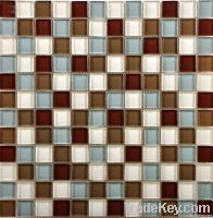 Decorated Wall Glass Mosaic Tile