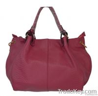 2012 fashion lady bag, crocodile grain cow leather