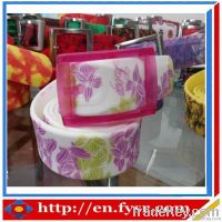 2012 promotional/hot sale/high quality/fashion silicone belt
