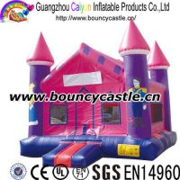 Inflatable Magical Magenta & Purple Castle
