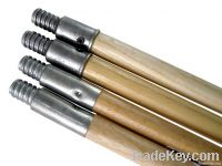 Metal Threaded Garage Brush Handle/Wood Threaded Handle