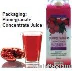 Pomegranates concerntrate juice