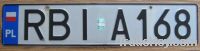 new model car number plate