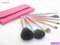 8pcs Pink Cosmetic  Brush