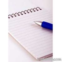 Ruled Paper for Register