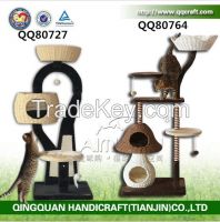 QQPet Cheap Price Luxury Cat Trees New Cat Scratching Post Cat Scrather