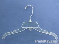 black PP/PS plastic hangers for clothes A&E 484