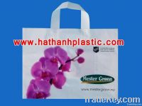 Soft loop plastic bag