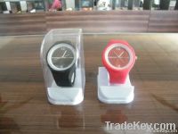 Round Silicone Jelly Watch