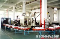 Groud-guide-rail Door Foaming Line