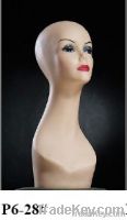 PVC mannequin head