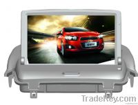 7 inch HD touch screen gps with dvd player audio and TV