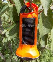 mini portable emergency solar flashlight LED solar torch