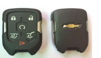 Original Chevrolet Keyless 5+1 button remote key with 433MHZ
