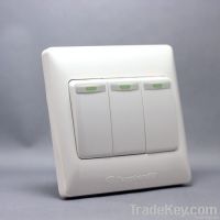 K3.0 Three Gang A Way Wall Switch & Sockets