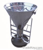Pig nursing stainless steel chassis wet and dry feeder