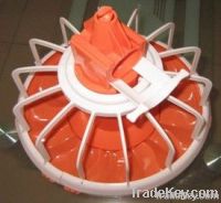 poultry feed pan for broiler system and chicken