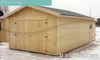 wooden garage (HT-W-253)