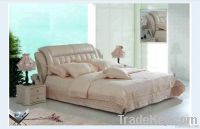 Modern Leather Bed & Soft Bed