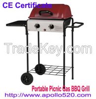 Camping Gas Barbeque Grill with 2burners