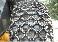 loader tire protection chain