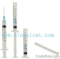 Retractable luer lock safety syringe, DIsposable retractable syringe
