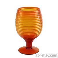 Handmade glass for tealight or juice