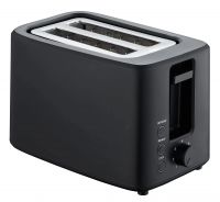 2-slice Toaster With Extra Wide Slots For Bagels, Cool-touch Walls, Shade Selector, Toast Boost, Auto Shut-off And Cancel Button, Black