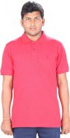 Posh 7 Red Cotton pique Polo T shirt
