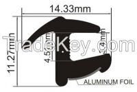 PVC material auto glass moulding