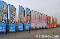 FBS52 feather flag, beach flag, outdoor advertising flags